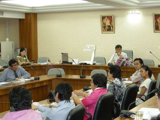 การประชุมหารือโครงสร้างการบริหารคณะศึกษาศาสตร์ (ชุดที่ 1) ภาพที่ 14