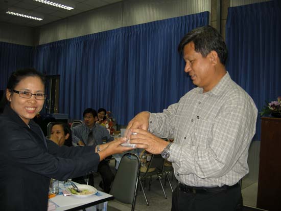 งานเลี้ยงสวัสดีปีใหม่ คณะศึกษาศาสตร์ ปี 2554 ภาพที่ 39