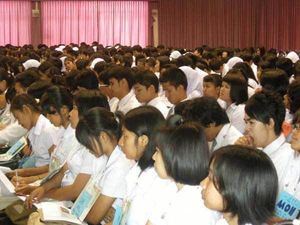 ปฐมนิเทศนิสิตระดับปริญญาตรี ปีการศึกษา 2554 ภาพที่ 30