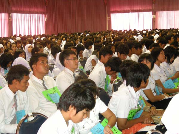 ปฐมนิเทศนิสิตระดับปริญญาตรี ปีการศึกษา 2554 ภาพที่ 52