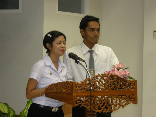 โครงการศึกษารำลึกเพื่อเป็นเกียรติแก่ผู้เกษียณอายุราชการประจำปี 2554 ในวันที่ 21 กันยายน 2554 ภาพที่ 5