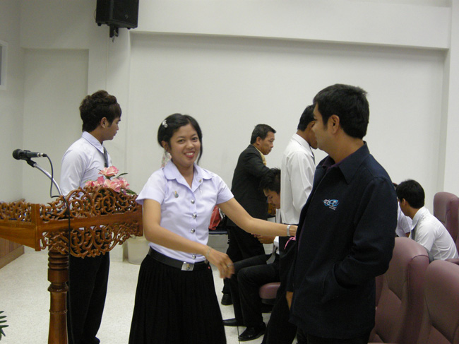 โครงการศึกษารำลึกเพื่อเป็นเกียรติแก่ผู้เกษียณอายุราชการประจำปี 2554 ในวันที่ 21 กันยายน 2554 ภาพที่ 123