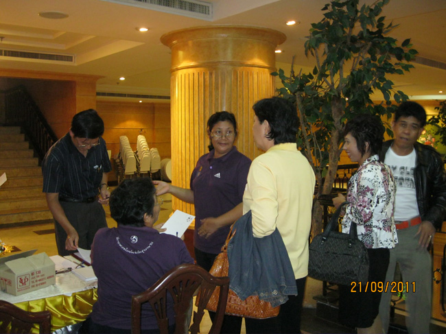 โครงการศึกษารำลึกเพื่อเป็นเกียรติแก่ผู้เกษียณอายุราชการประจำปี 2554 ในวันที่ 21 กันยายน 2554 ภาพที่ 368
