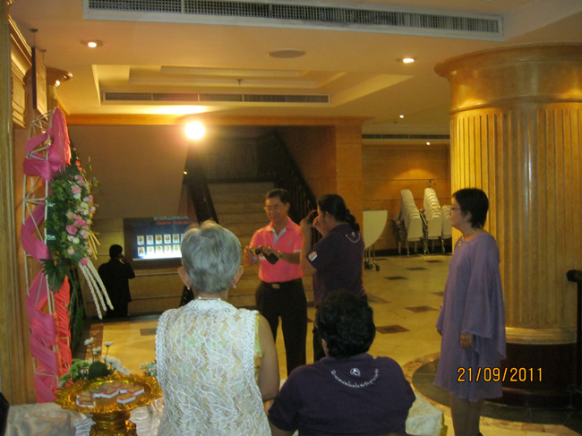 โครงการศึกษารำลึกเพื่อเป็นเกียรติแก่ผู้เกษียณอายุราชการประจำปี 2554 ในวันที่ 21 กันยายน 2554 ภาพที่ 372
