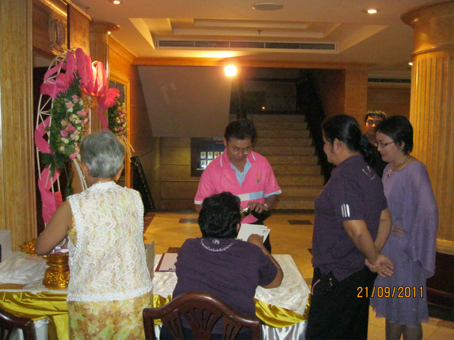 โครงการศึกษารำลึกเพื่อเป็นเกียรติแก่ผู้เกษียณอายุราชการประจำปี 2554 ในวันที่ 21 กันยายน 2554 ภาพที่ 373