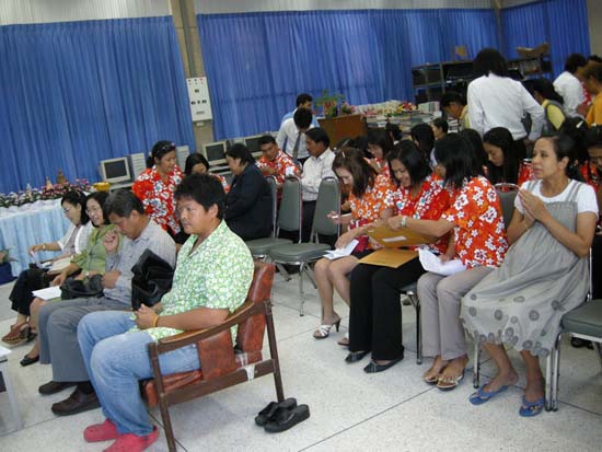 กิจกรรมสืบสานประเพณีสงกรานต์ คณะศึกษาศาสตร์ ปี 2554 ภาพที่ 30