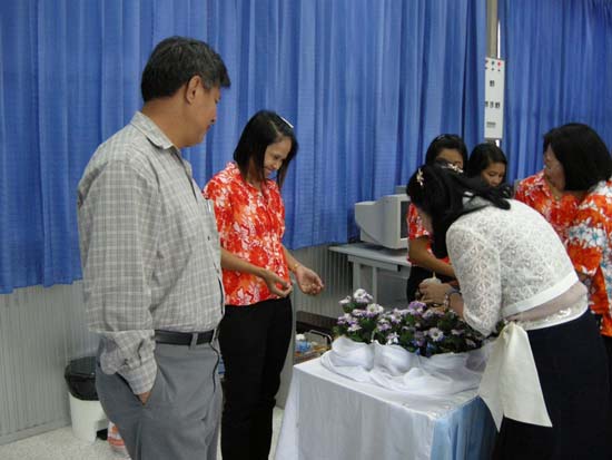 กิจกรรมสืบสานประเพณีสงกรานต์ คณะศึกษาศาสตร์ ปี 2554 ภาพที่ 33