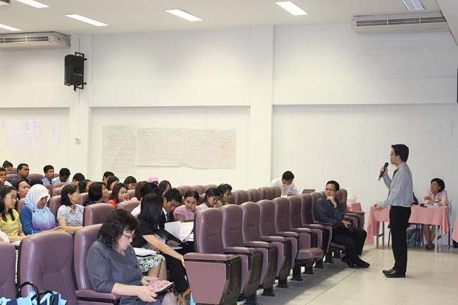 โครงการยกระดับครูทั้งระบบ รุ่นที่ 1 สพม.13 ระหว่างวันที่ 17-19 พฤษภาคม 2556 โดยคณะศึกษาศาสตร์ มหาวิทยาลัยทักษิณ ภาพที่ 9