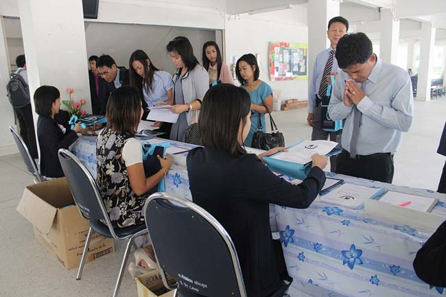 โครงการยกระดับครูทั้งระบบ รุ่นที่ 1 สพม.13 ระหว่างวันที่ 17-19 พฤษภาคม 2556 โดยคณะศึกษาศาสตร์ มหาวิทยาลัยทักษิณ ภาพที่ 15