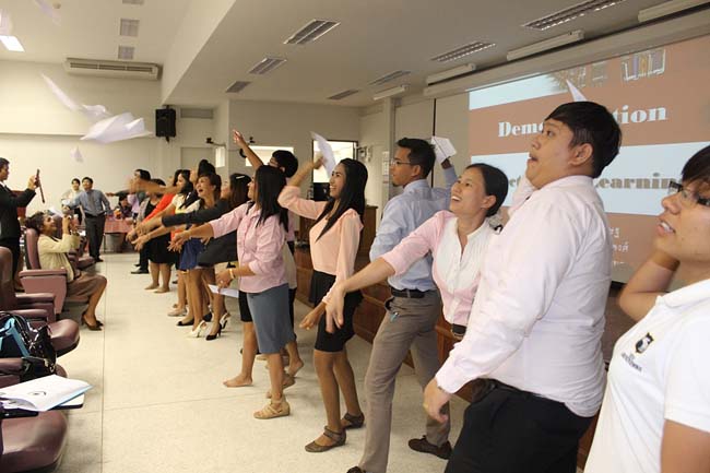 โครงการยกระดับครูทั้งระบบ รุ่นที่ 1 สพม.13 ระหว่างวันที่ 17-19 พฤษภาคม 2556 โดยคณะศึกษาศาสตร์ มหาวิทยาลัยทักษิณ ภาพที่ 56