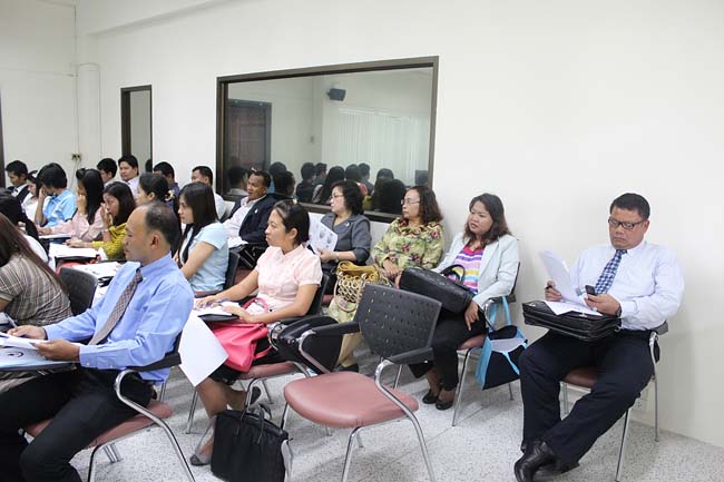 โครงการยกระดับครูทั้งระบบ รุ่นที่ 1 สพม.13 ระหว่างวันที่ 17-19 พฤษภาคม 2556 โดยคณะศึกษาศาสตร์ มหาวิทยาลัยทักษิณ ภาพที่ 97