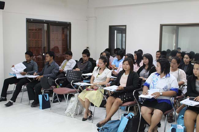 โครงการยกระดับครูทั้งระบบ รุ่นที่ 1 สพม.13 ระหว่างวันที่ 17-19 พฤษภาคม 2556 โดยคณะศึกษาศาสตร์ มหาวิทยาลัยทักษิณ ภาพที่ 104