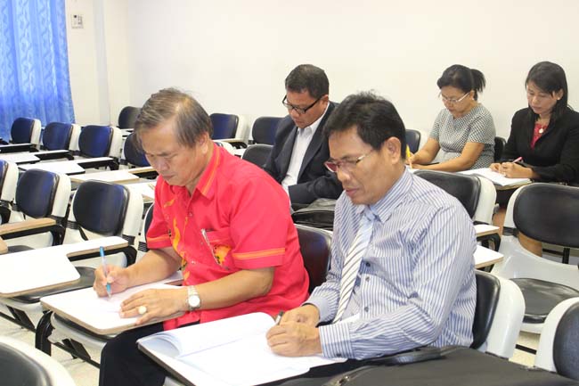 โครงการยกระดับครูทั้งระบบ รุ่นที่ 1 สพม.13 ระหว่างวันที่ 17-19 พฤษภาคม 2556 โดยคณะศึกษาศาสตร์ มหาวิทยาลัยทักษิณ ภาพที่ 144