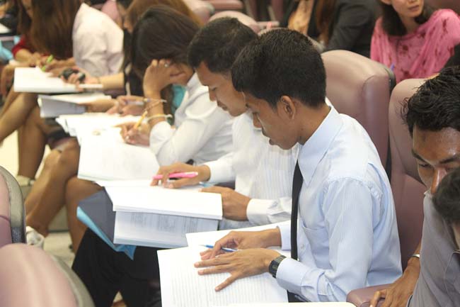 โครงการยกระดับครูทั้งระบบ รุ่นที่ 1 สพม.13 ระหว่างวันที่ 17-19 พฤษภาคม 2556 โดยคณะศึกษาศาสตร์ มหาวิทยาลัยทักษิณ ภาพที่ 180