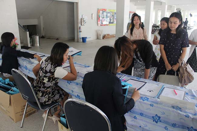 โครงการยกระดับครูทั้งระบบ รุ่นที่ 1 สพม.13 ระหว่างวันที่ 17-19 พฤษภาคม 2556 โดยคณะศึกษาศาสตร์ มหาวิทยาลัยทักษิณ ภาพที่ 186
