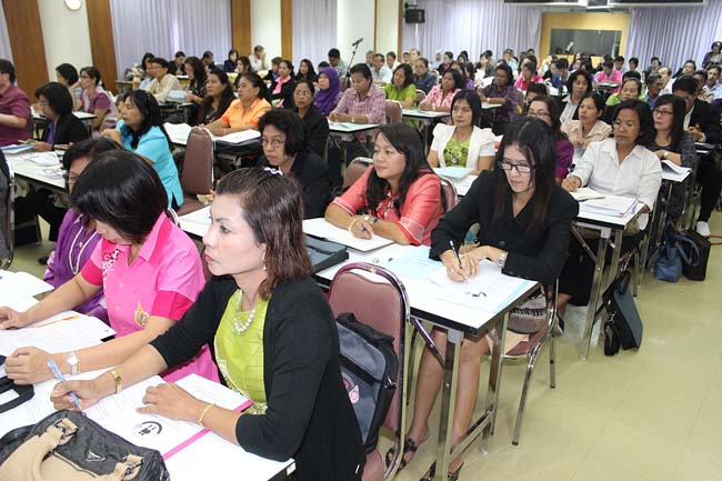 โครงการยกระดับครูทั้งระบบ รุ่นที่ 2 สพม.13 ระหว่างวันที่ 25-27 พฤษภาคม 2556 โดยคณะศึกษาศาสตร์ มหาวิทยาลัยทักษิณ ภาพที่ 25