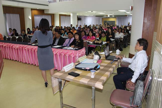 โครงการยกระดับครูทั้งระบบ รุ่นที่ 2 สพม.13 ระหว่างวันที่ 25-27 พฤษภาคม 2556 โดยคณะศึกษาศาสตร์ มหาวิทยาลัยทักษิณ ภาพที่ 47