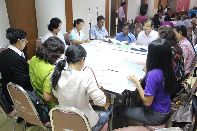 โครงการยกระดับครูทั้งระบบ รุ่นที่ 2 สพม.13 ระหว่างวันที่ 25-27 พฤษภาคม 2556 โดยคณะศึกษาศาสตร์ มหาวิทยาลัยทักษิณ ภาพที่ 75