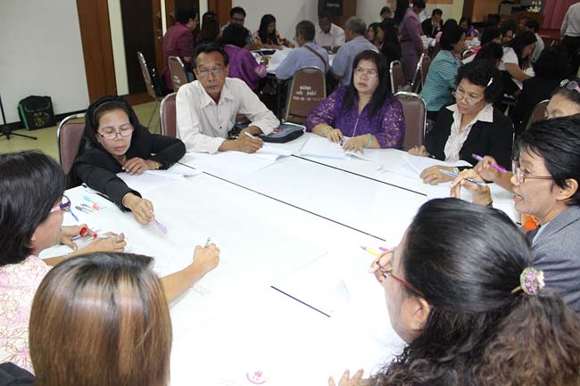 โครงการยกระดับครูทั้งระบบ รุ่นที่ 2 สพม.13 ระหว่างวันที่ 25-27 พฤษภาคม 2556 โดยคณะศึกษาศาสตร์ มหาวิทยาลัยทักษิณ ภาพที่ 81