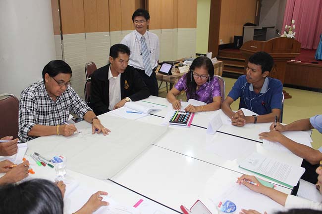 โครงการยกระดับครูทั้งระบบ รุ่นที่ 2 สพม.13 ระหว่างวันที่ 25-27 พฤษภาคม 2556 โดยคณะศึกษาศาสตร์ มหาวิทยาลัยทักษิณ ภาพที่ 88