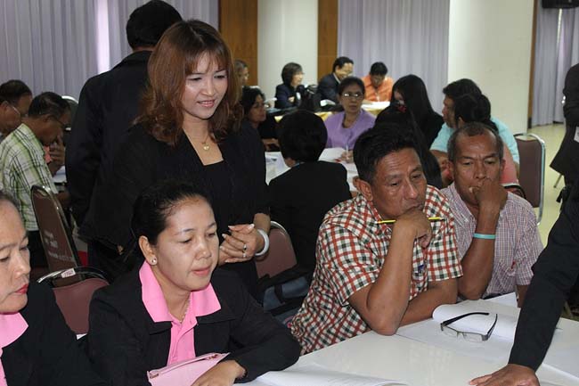 โครงการยกระดับครูทั้งระบบ รุ่นที่ 2 สพม.13 ระหว่างวันที่ 25-27 พฤษภาคม 2556 โดยคณะศึกษาศาสตร์ มหาวิทยาลัยทักษิณ ภาพที่ 93