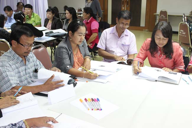โครงการยกระดับครูทั้งระบบ รุ่นที่ 2 สพม.13 ระหว่างวันที่ 25-27 พฤษภาคม 2556 โดยคณะศึกษาศาสตร์ มหาวิทยาลัยทักษิณ ภาพที่ 100