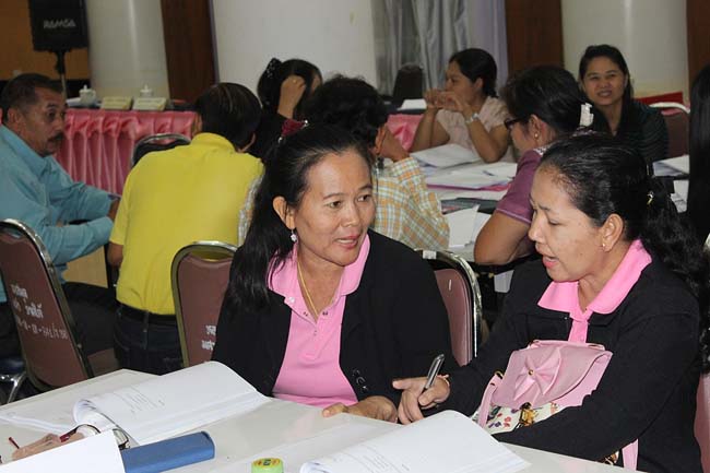 โครงการยกระดับครูทั้งระบบ รุ่นที่ 2 สพม.13 ระหว่างวันที่ 25-27 พฤษภาคม 2556 โดยคณะศึกษาศาสตร์ มหาวิทยาลัยทักษิณ ภาพที่ 133