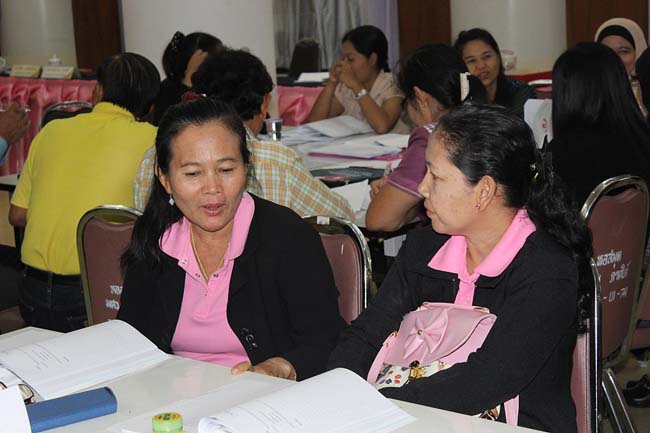 โครงการยกระดับครูทั้งระบบ รุ่นที่ 2 สพม.13 ระหว่างวันที่ 25-27 พฤษภาคม 2556 โดยคณะศึกษาศาสตร์ มหาวิทยาลัยทักษิณ ภาพที่ 135