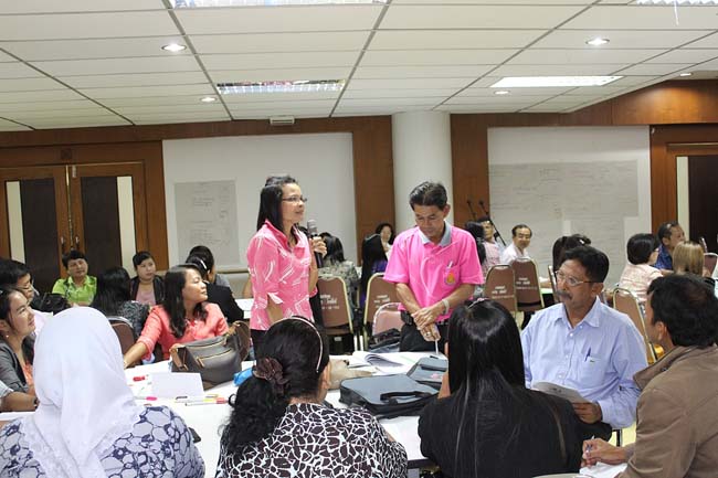 โครงการยกระดับครูทั้งระบบ รุ่นที่ 2 สพม.13 ระหว่างวันที่ 25-27 พฤษภาคม 2556 โดยคณะศึกษาศาสตร์ มหาวิทยาลัยทักษิณ ภาพที่ 152