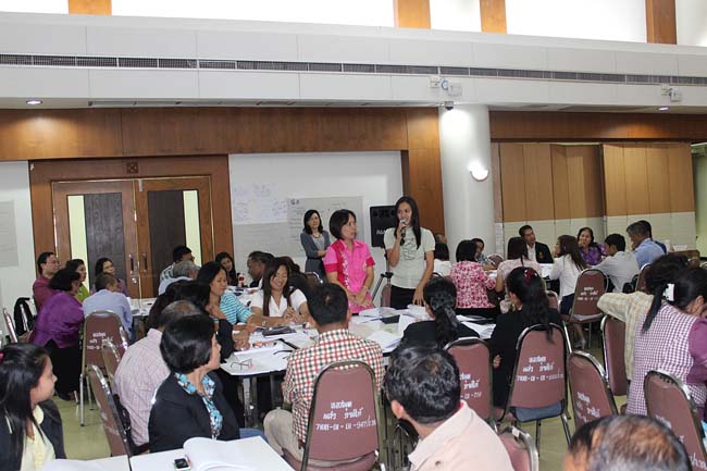 โครงการยกระดับครูทั้งระบบ รุ่นที่ 2 สพม.13 ระหว่างวันที่ 25-27 พฤษภาคม 2556 โดยคณะศึกษาศาสตร์ มหาวิทยาลัยทักษิณ ภาพที่ 162