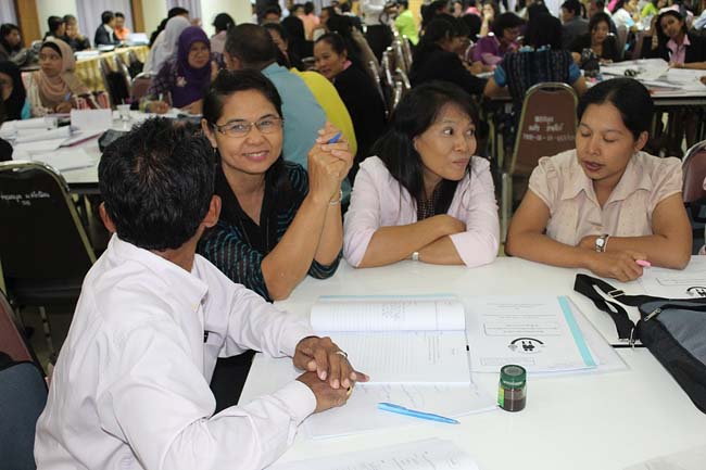 โครงการยกระดับครูทั้งระบบ รุ่นที่ 2 สพม.13 ระหว่างวันที่ 25-27 พฤษภาคม 2556 โดยคณะศึกษาศาสตร์ มหาวิทยาลัยทักษิณ ภาพที่ 179