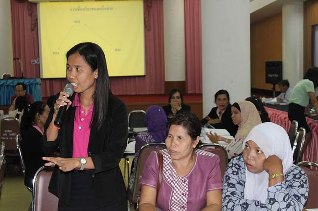 โครงการยกระดับครูทั้งระบบ รุ่นที่ 2 สพม.13 ระหว่างวันที่ 25-27 พฤษภาคม 2556 โดยคณะศึกษาศาสตร์ มหาวิทยาลัยทักษิณ ภาพที่ 187