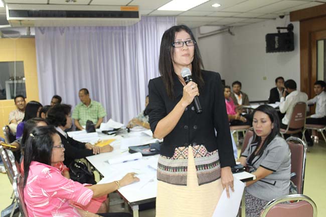 โครงการยกระดับครูทั้งระบบ รุ่นที่ 2 สพม.13 ระหว่างวันที่ 25-27 พฤษภาคม 2556 โดยคณะศึกษาศาสตร์ มหาวิทยาลัยทักษิณ ภาพที่ 201