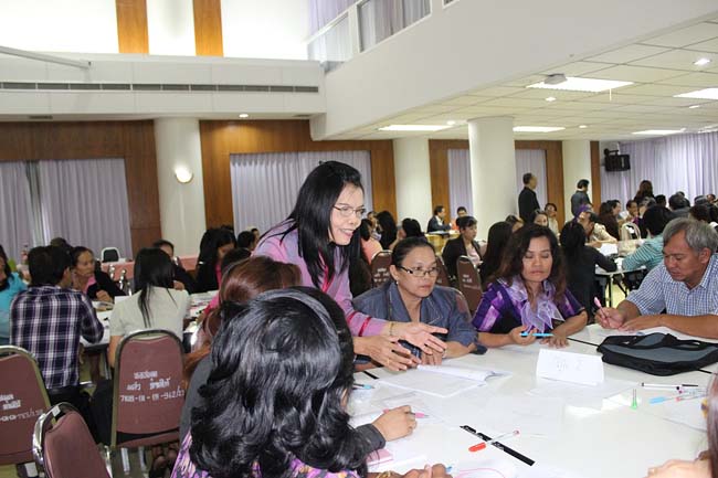 โครงการยกระดับครูทั้งระบบ รุ่นที่ 2 สพม.13 ระหว่างวันที่ 25-27 พฤษภาคม 2556 โดยคณะศึกษาศาสตร์ มหาวิทยาลัยทักษิณ ภาพที่ 221