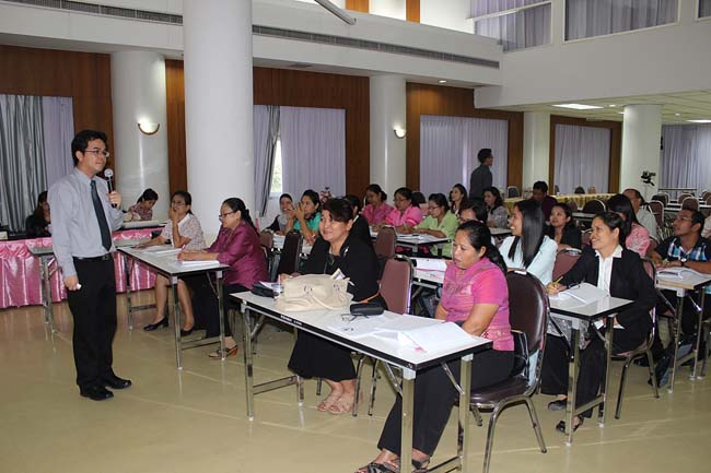 โครงการยกระดับครูทั้งระบบ รุ่นที่ 2 สพม.13 ระหว่างวันที่ 25-27 พฤษภาคม 2556 โดยคณะศึกษาศาสตร์ มหาวิทยาลัยทักษิณ ภาพที่ 277