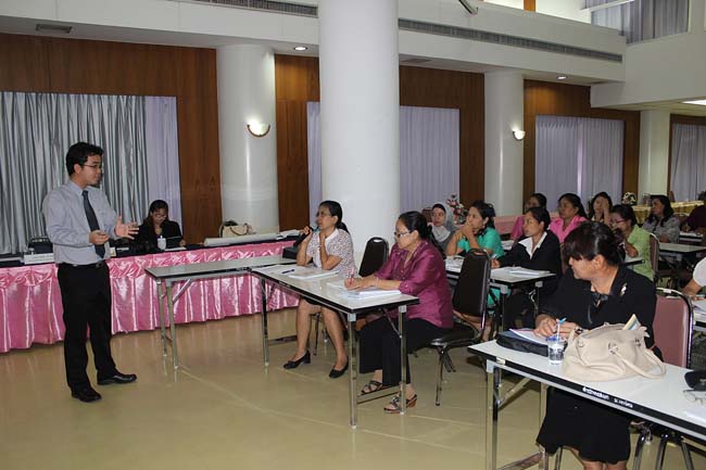 โครงการยกระดับครูทั้งระบบ รุ่นที่ 2 สพม.13 ระหว่างวันที่ 25-27 พฤษภาคม 2556 โดยคณะศึกษาศาสตร์ มหาวิทยาลัยทักษิณ ภาพที่ 278