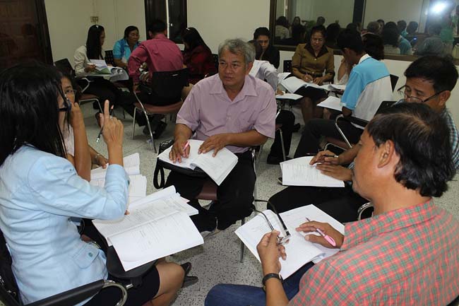 โครงการยกระดับครูทั้งระบบ รุ่นที่ 2 สพม.13 ระหว่างวันที่ 25-27 พฤษภาคม 2556 โดยคณะศึกษาศาสตร์ มหาวิทยาลัยทักษิณ ภาพที่ 316