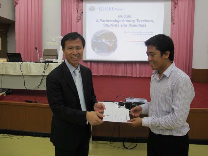 การอบรมเชิงปฏิบัติการโครงการ GLOBE ภาพที่ 201