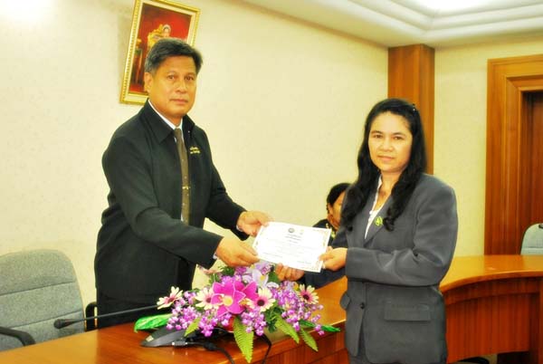 พิธีมอบวุฒิบัตรโครงการพัฒนาผู้บริหารสถานศึกษา (ชุดที่ 2) ภาพที่ 9