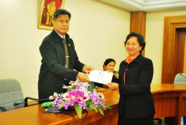พิธีมอบวุฒิบัตรโครงการพัฒนาผู้บริหารสถานศึกษา (ชุดที่ 2) ภาพที่ 15