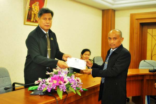 พิธีมอบวุฒิบัตรโครงการพัฒนาผู้บริหารสถานศึกษา (ชุดที่ 2) ภาพที่ 19