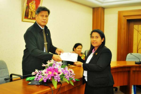 พิธีมอบวุฒิบัตรโครงการพัฒนาผู้บริหารสถานศึกษา (ชุดที่ 2) ภาพที่ 35