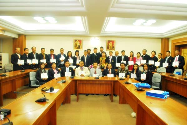 พิธีมอบวุฒิบัตรโครงการพัฒนาผู้บริหารสถานศึกษา (ชุดที่ 2) ภาพที่ 45