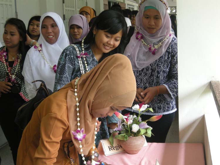 ต้อนรับคณะศึกษาดูงานจาก University of Bengkulu ประเทศอินโดนีเซีย ภาพที่ 6
