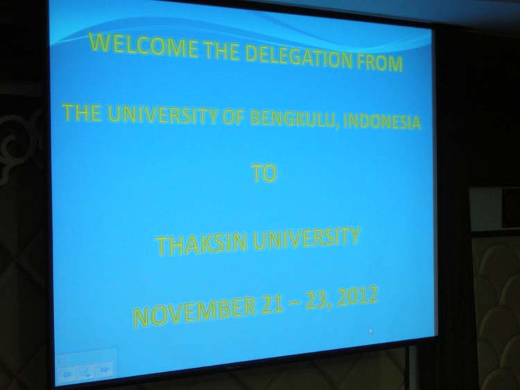 ต้อนรับคณะศึกษาดูงานจาก University of Bengkulu ประเทศอินโดนีเซีย ภาพที่ 8