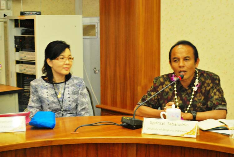 ต้อนรับคณะศึกษาดูงานจาก University of Bengkulu ประเทศอินโดนีเซีย ภาพที่ 34