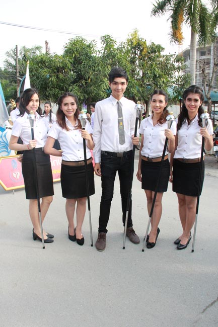การแข่งขันกีฬาเชื่อมความสัมพันธ์ นิสิต นักศึกษาวิชาชีพครู โครงการกีฬา ศึกษาฯ - ครุศาสตร์ ' กล้วยไม้เกมส์ ' ครั้งที่ 2 วันที่ 18 - 20 มกราคม 2556 ณ มหาวิทยาลัยทักษิณ วิทยาเขตสงขลา ภาพที่ 24