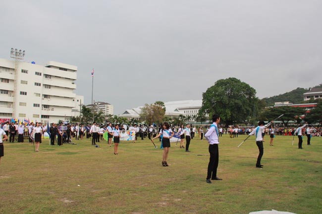 การแข่งขันกีฬาเชื่อมความสัมพันธ์ นิสิต นักศึกษาวิชาชีพครู โครงการกีฬา ศึกษาฯ - ครุศาสตร์ ' กล้วยไม้เกมส์ ' ครั้งที่ 2 วันที่ 18 - 20 มกราคม 2556 ณ มหาวิทยาลัยทักษิณ วิทยาเขตสงขลา ภาพที่ 163