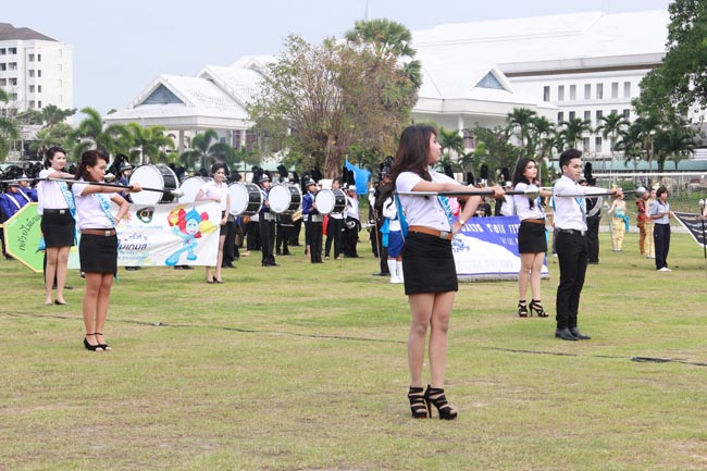 การแข่งขันกีฬาเชื่อมความสัมพันธ์ นิสิต นักศึกษาวิชาชีพครู โครงการกีฬา ศึกษาฯ - ครุศาสตร์ ' กล้วยไม้เกมส์ ' ครั้งที่ 2 วันที่ 18 - 20 มกราคม 2556 ณ มหาวิทยาลัยทักษิณ วิทยาเขตสงขลา ภาพที่ 165