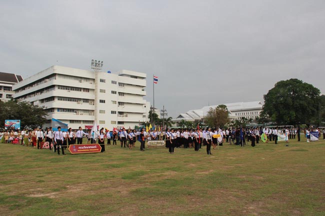 การแข่งขันกีฬาเชื่อมความสัมพันธ์ นิสิต นักศึกษาวิชาชีพครู โครงการกีฬา ศึกษาฯ - ครุศาสตร์ ' กล้วยไม้เกมส์ ' ครั้งที่ 2 วันที่ 18 - 20 มกราคม 2556 ณ มหาวิทยาลัยทักษิณ วิทยาเขตสงขลา ภาพที่ 173